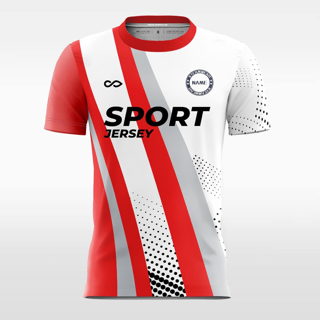 Cikers Sports Red / S Color Focus - Custom Soccer Jersey for Men Sublimation FT060314S