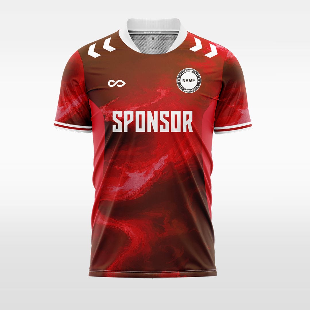Cikers Sports red / S Enchanting Colors - Custom Soccer Jersey for Men Sublimation