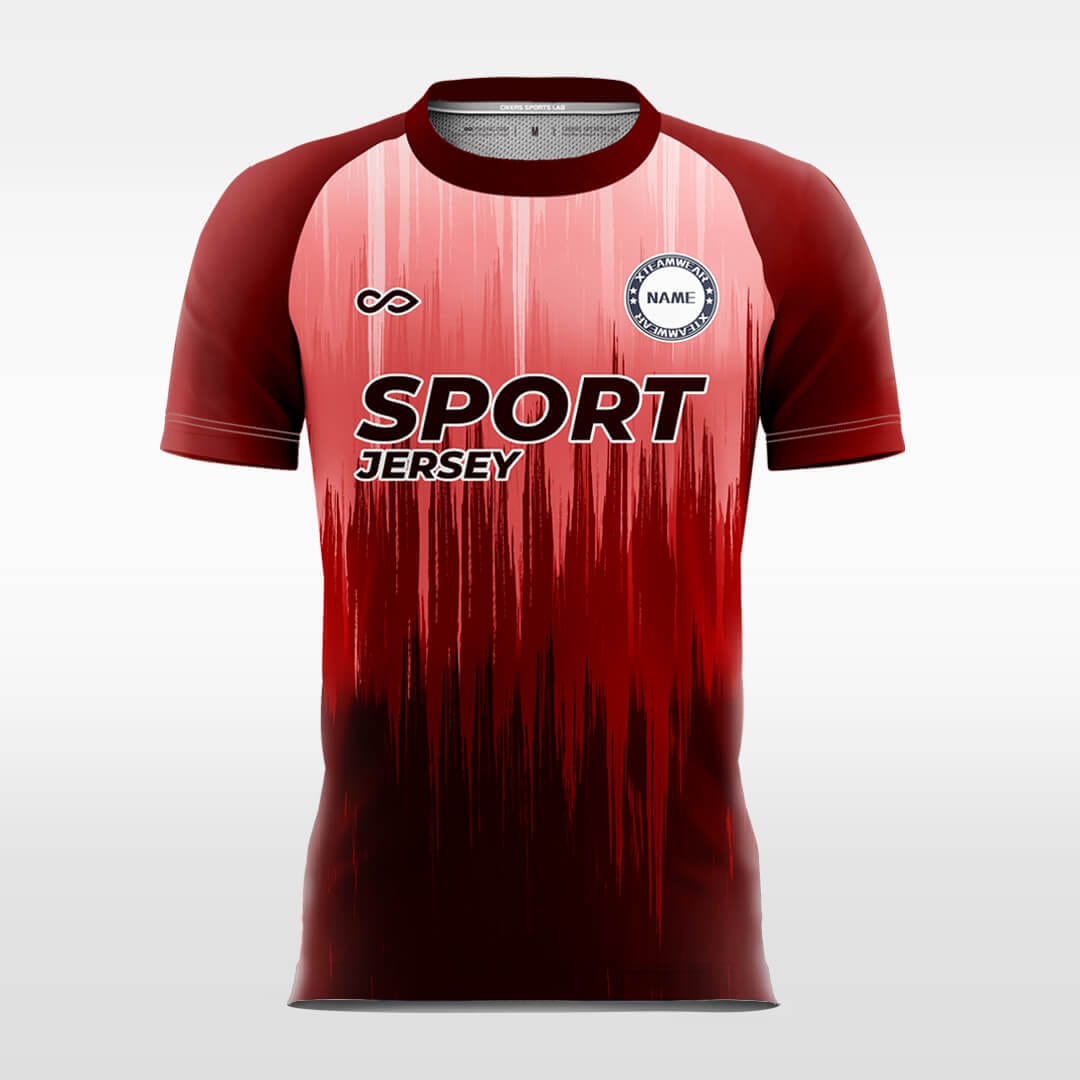 Cikers Sports Red / S Icicle - Custom Soccer Jersey for Men Sublimation FT060112S