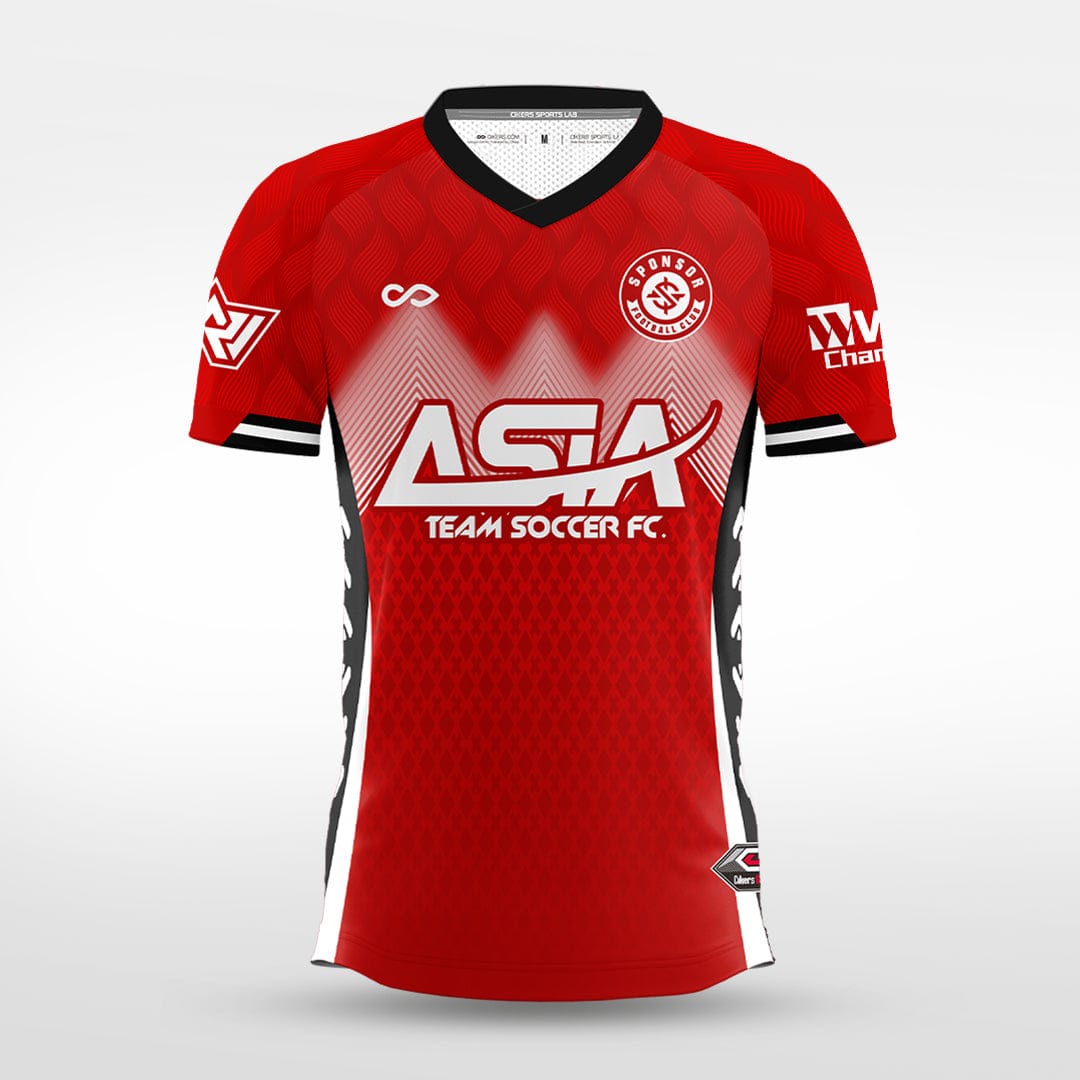 Cikers Sports red / S Ignite Dreams- Custom Soccer Jersey for Men Sublimation - WS201GYVA3