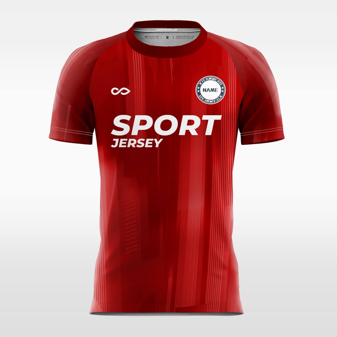 Cikers Sports Red / S Jewel - Custom Soccer Jersey for Men Sublimation FT060308S