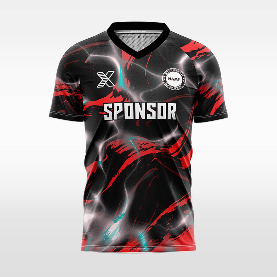 Cikers Sports Red / S Nezha- Custom Design Soccer Jersey for Men Sublimation