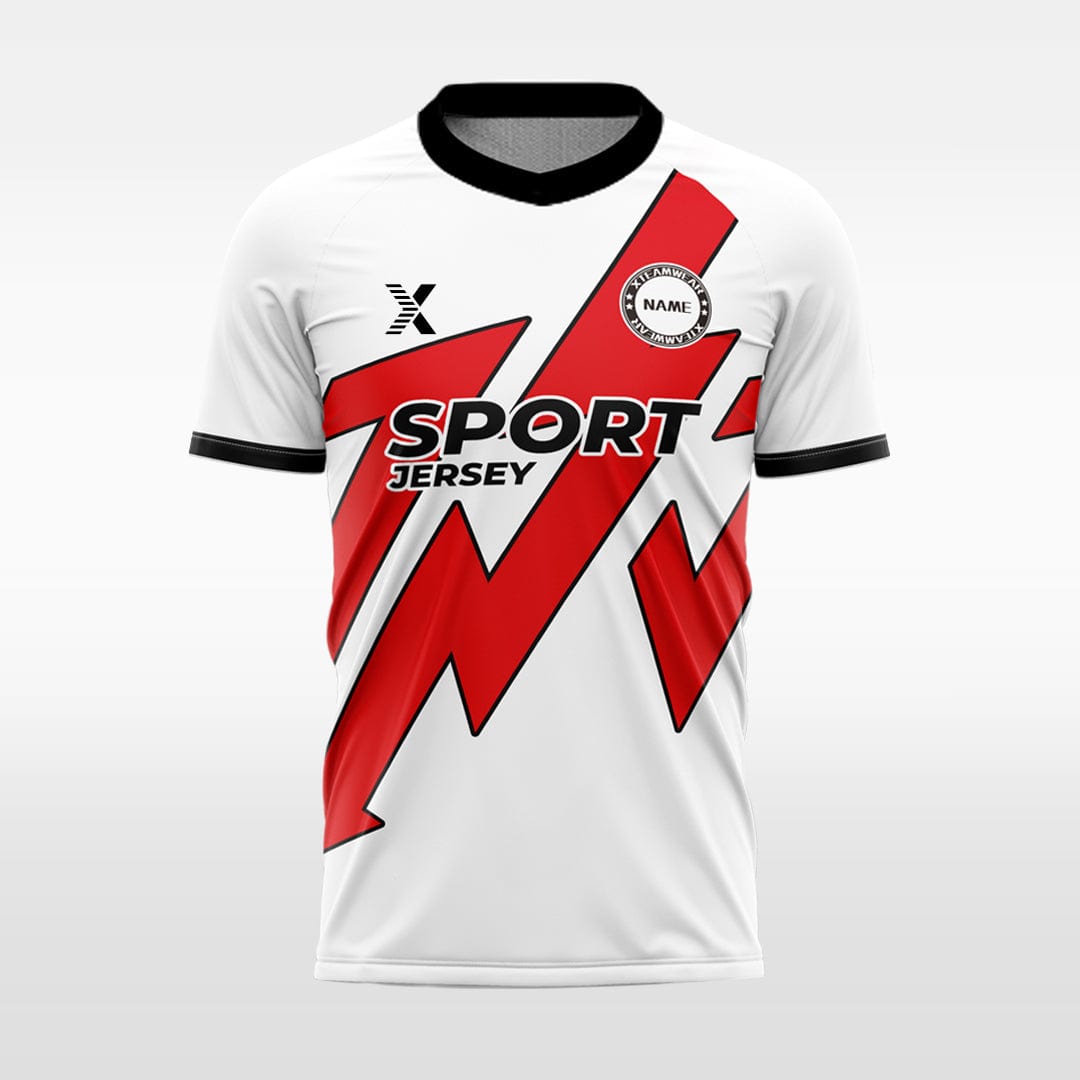 Cikers Sports Red / S Power Z - Custom Soccer Jersey for Men Sublimation