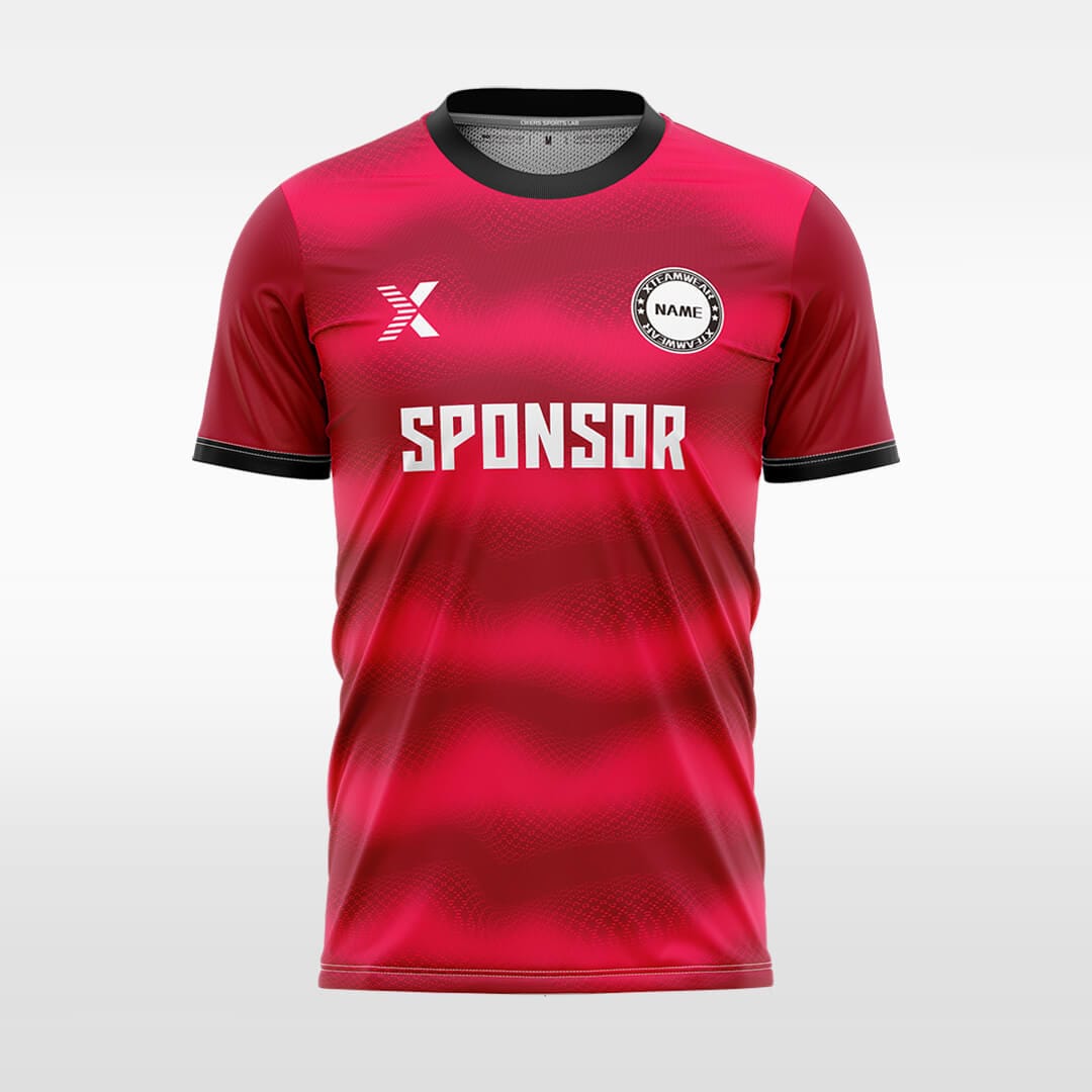 Cikers Sports Red / S Ray 2 - Custom Design Soccer Jersey for Men Sublimation