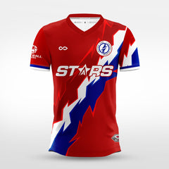 Cikers Sports red / S Sharp Blade - Custom Soccer Jersey for Men Sublimation - WS201GYVG3