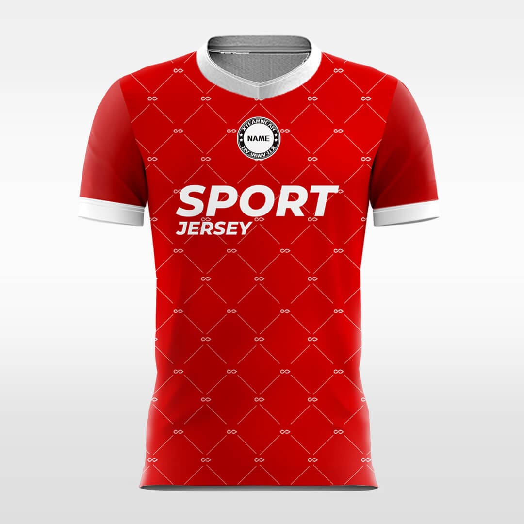 Cikers Sports Red / S Web - Custom Soccer Jersey for Men Sublimation FT060326S