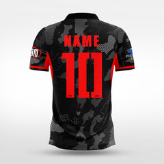 Cikers Sports Red world - Custom Soccer Jersey for Men Sublimation - WS201GYVM3