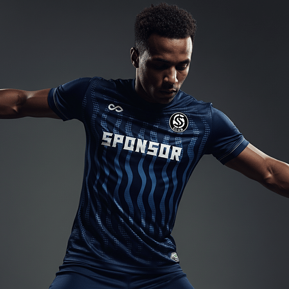 Cikers Sports Rhythmic Tide - Custom Soccer Jersey for Men Sublimation -  WS201GCLDZC3