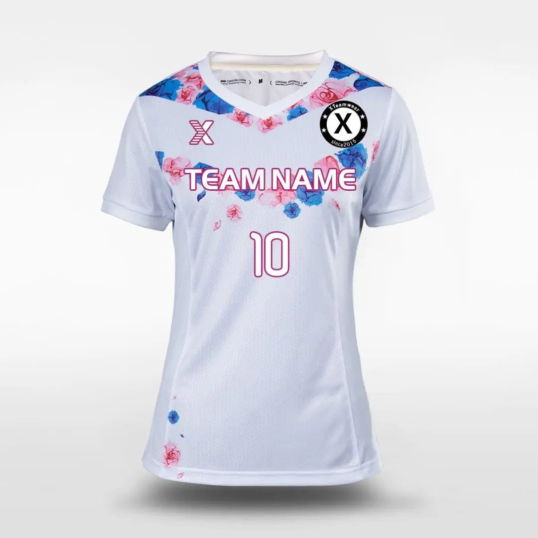 Cikers Sports Rose - Customized Womens Sublimated Performance Soccer Jersey