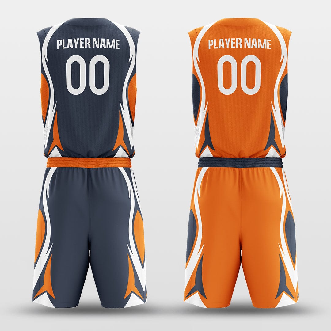 Cikers Sports Rush - Customized Reversible Sublimated Basketball Set