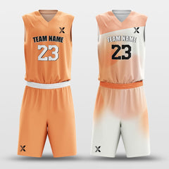 Cikers Sports Setting Sun - Customized Reversible Sublimated Basketball Set