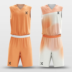 Cikers Sports Setting Sun - Customized Reversible Sublimated Basketball Set