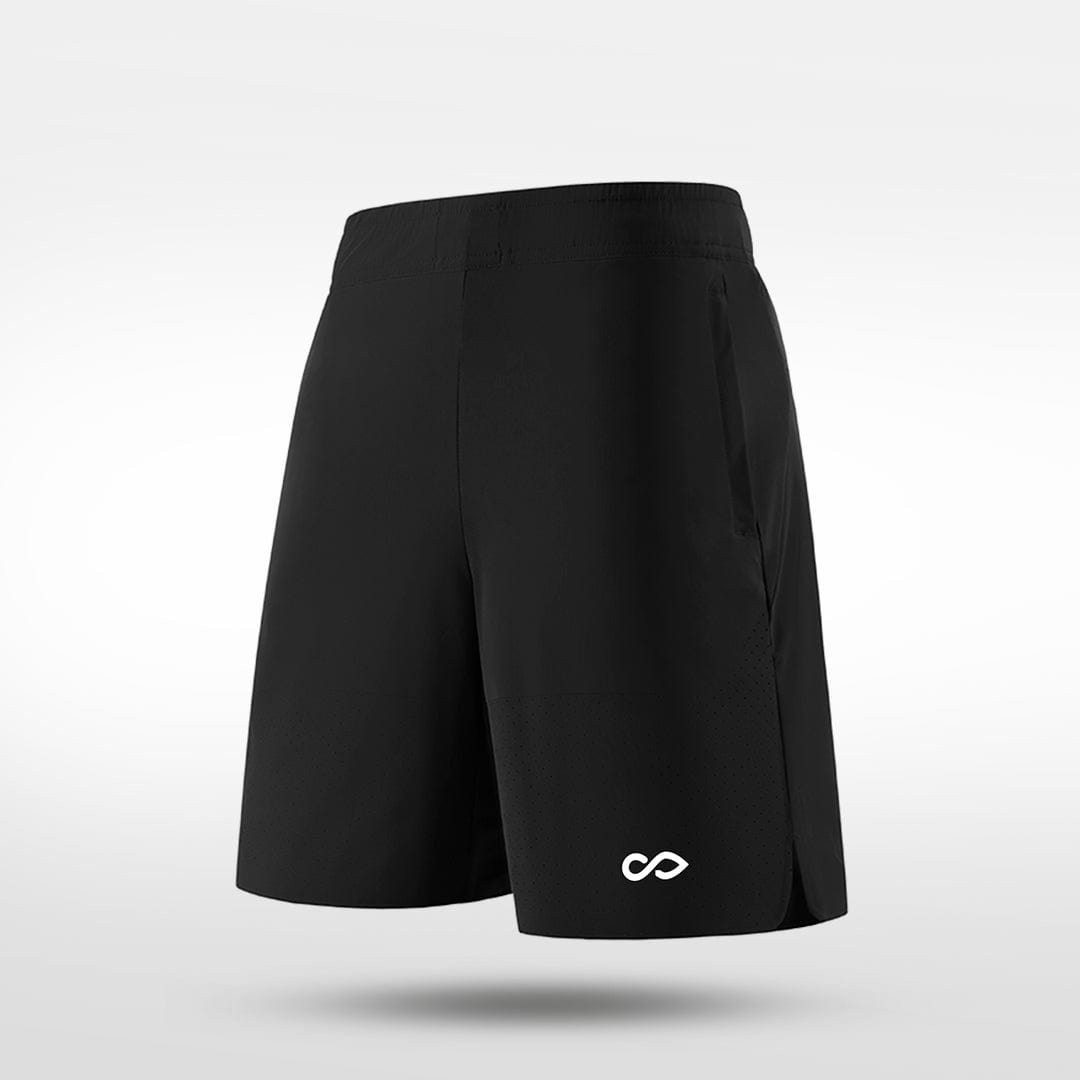Cikers Sports Shorts & Pants black / S Xteamwear Boundless Quick-Dry Five-point Sublimated Shorts - Breathable, Sweat-Wicking, Split-Hem Design