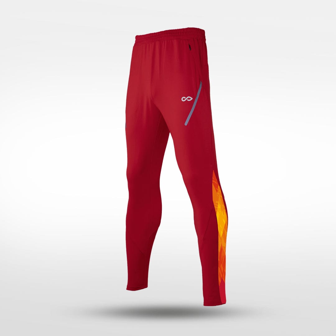 Cikers Sports Shorts & Pants Red / S Ice Flame - Adult Sports Pants