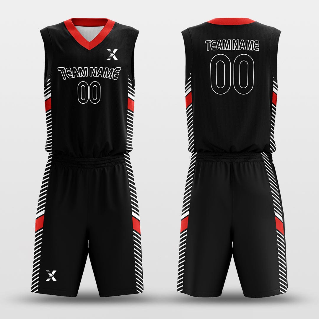 Cikers Sports Silhouette - Customized Sublimated Basketball Set