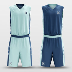 Cikers Sports Snowflake - Customized Reversible Sublimated Basketball Set