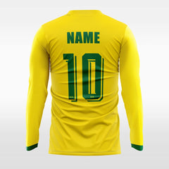 Cikers Sports Soccer Jersey Affirmative - Customized Men's Sublimated Long Sleeve Soccer Jersey