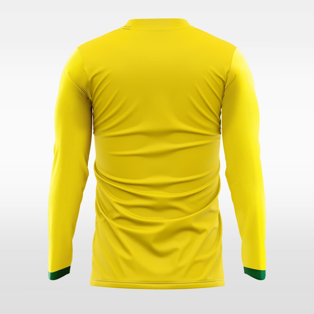 Cikers Sports Soccer Jersey Affirmative - Customized Men's Sublimated Long Sleeve Soccer Jersey