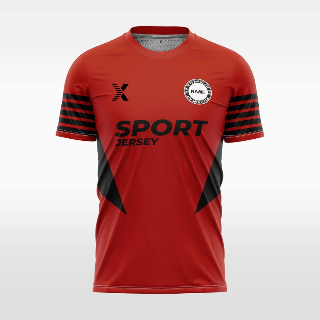 Cikers Sports Soccer Jersey Angelfish - Customized Men's Sublimated Soccer Jersey