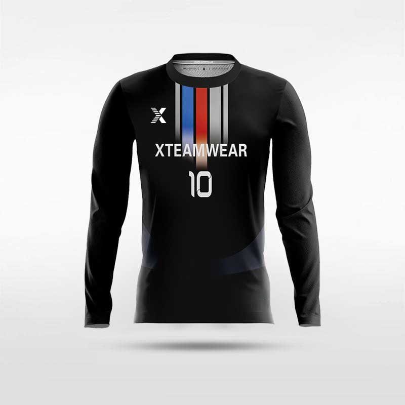 Cikers Sports Soccer Jersey Arrival - Customized Kids Sublimated Long Sleeve Soccer Jersey