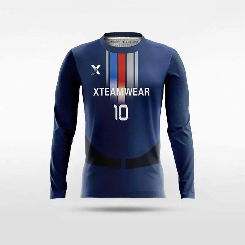 Cikers Sports Soccer Jersey Arrival - Customized Men's Sublimated Long Sleeve Soccer Jersey