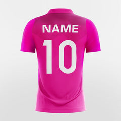 Cikers Sports Soccer Jersey Classic - Custom Womens Soccer Jerseys Pink Design Chevron