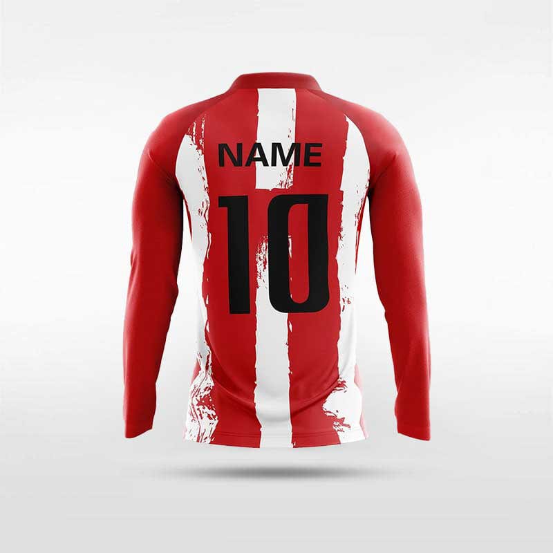 Cikers Sports Soccer Jersey Classics 1 - Customized Kids Sublimated Long Sleeve Soccer Jersey