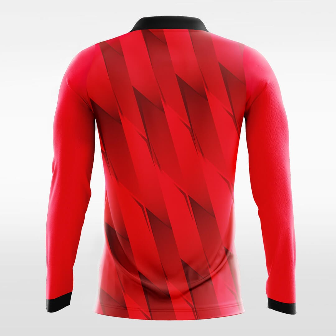 Cikers Sports Soccer Jersey Connection - Customized Men's Sublimated Long Sleeve Soccer Jersey