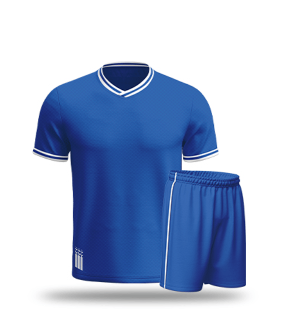 Cikers Sports Soccer Jersey Dark blue / 120 Geometric Pattern - Pro Soccer Jersey Kit DF1037