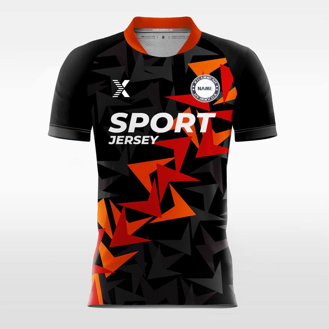 Cikers Sports Soccer Jersey Fallen Leaves - Custom Soccer Jersey for Men Sublimation