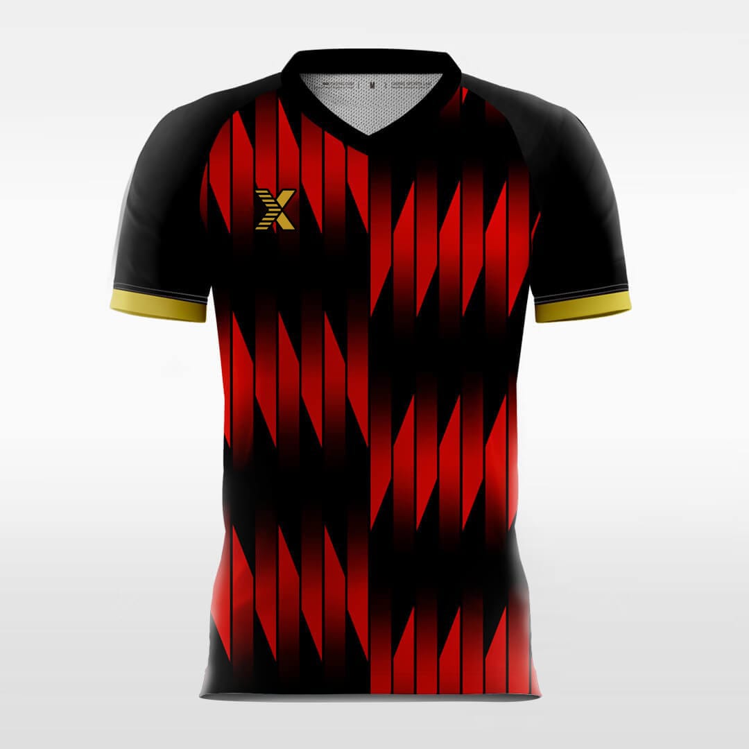 Cikers Sports Soccer Jersey Fire - Custom Soccer Jersey for Men Sublimation