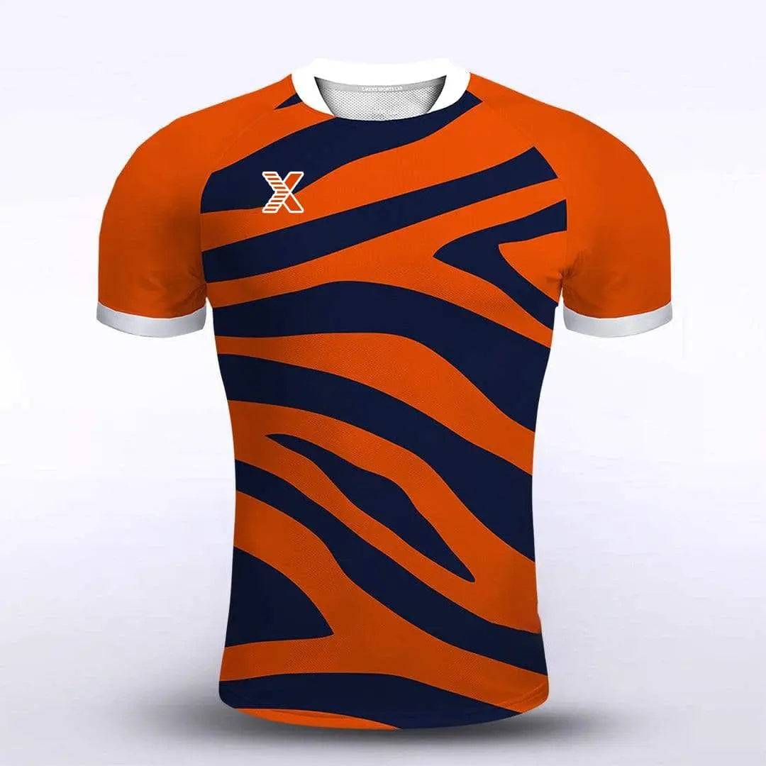 Cikers Sports Soccer Jersey Jungle - Customized Men's Sublimated Soccer Jersey