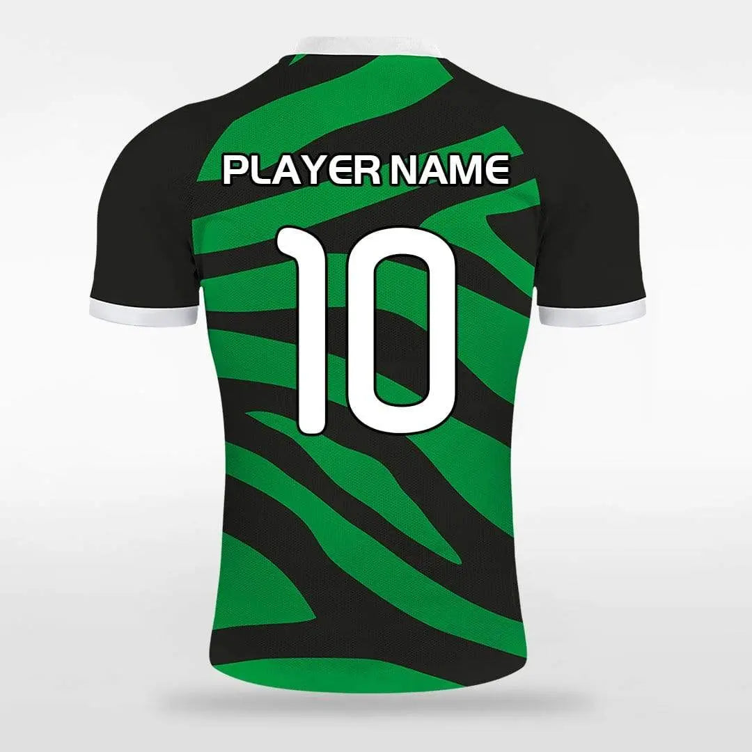 Cikers Sports Soccer Jersey Jungle - Customized Men's Sublimated Soccer Jersey