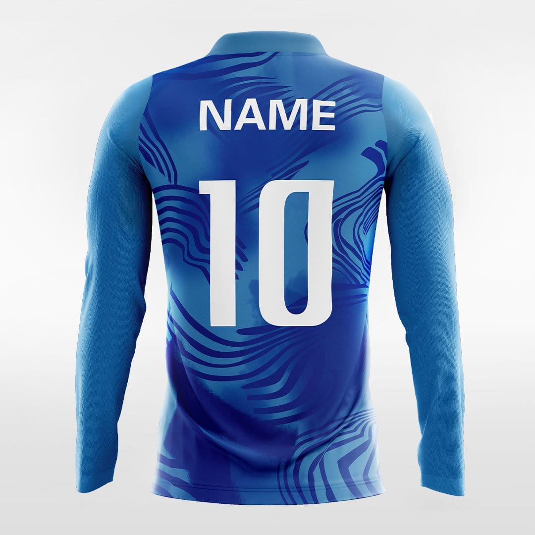 Cikers Sports Soccer Jersey Limited Secret 1 - Custom Kids Long Sleeve Soccer Jersey Design