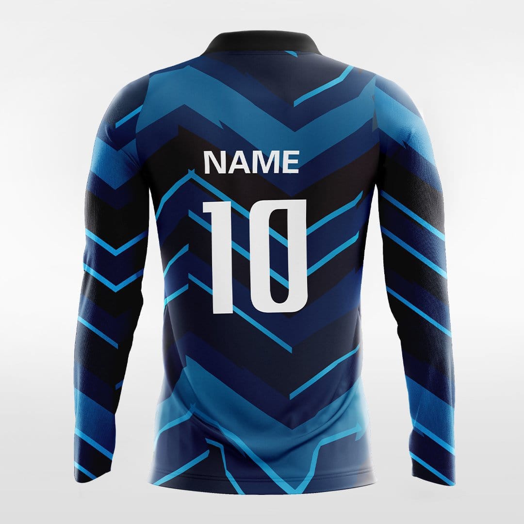 Cikers Sports Soccer Jersey Limited Secret Ⅱ - Customized Kids Sublimated Long Sleeve Soccer Jersey