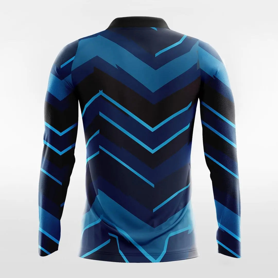 Cikers Sports Soccer Jersey Limited Secret Ⅱ - Customized Men's Sublimated Long Sleeve Soccer Jersey