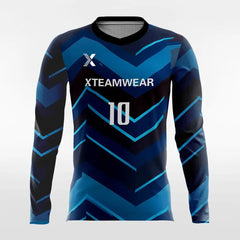 Cikers Sports Soccer Jersey Limited Secret Ⅱ - Customized Men's Sublimated Long Sleeve Soccer Jersey