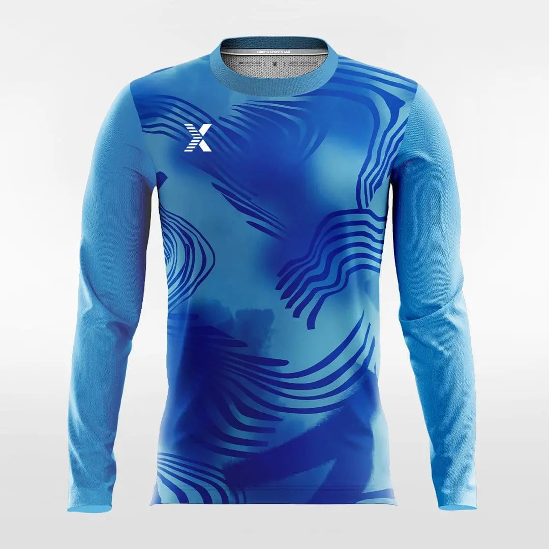 Cikers Sports Soccer Jersey Limited Secret Ⅰ - Customized Men's Sublimated Long Sleeve Soccer Jersey