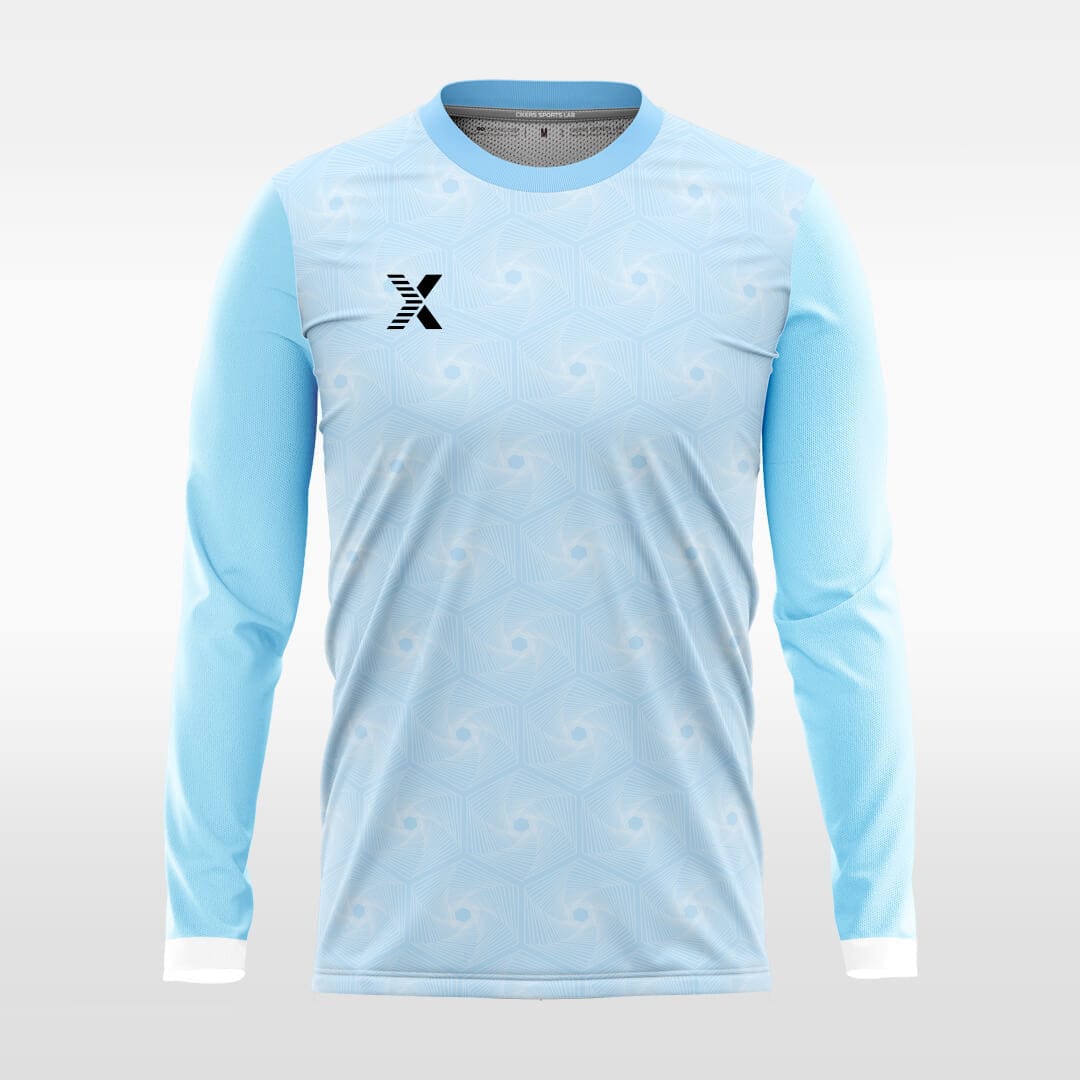 Cikers Sports Soccer Jersey Liqueur- Customized Men's Sublimated Long Sleeve Soccer Jersey