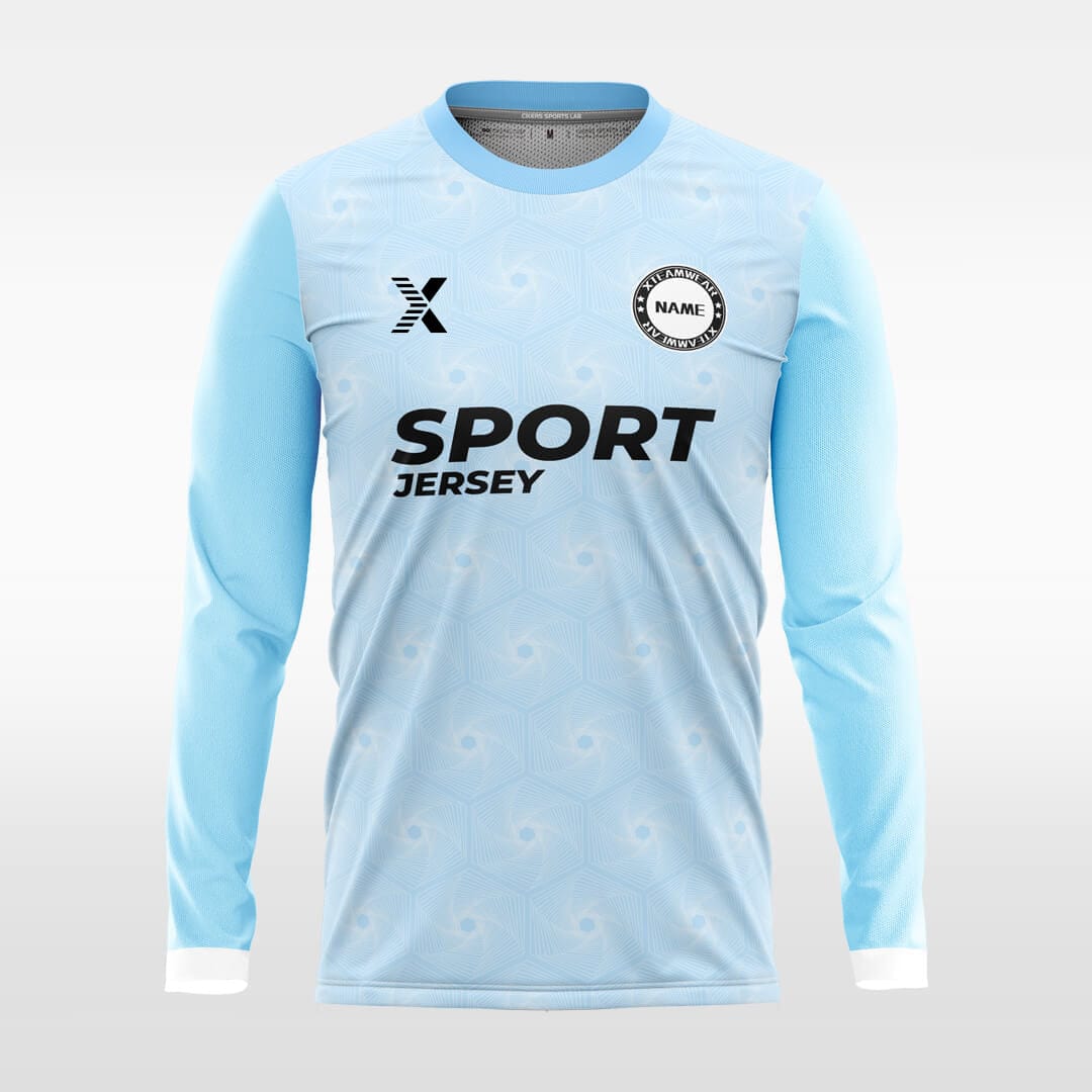 Cikers Sports Soccer Jersey Liqueur- Customized Men's Sublimated Long Sleeve Soccer Jersey