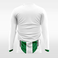Cikers Sports Soccer Jersey Obliging- Customized Men's Sublimated Long Sleeve Soccer Jersey