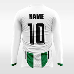 Cikers Sports Soccer Jersey Obliging- Customized Men's Sublimated Long Sleeve Soccer Jersey