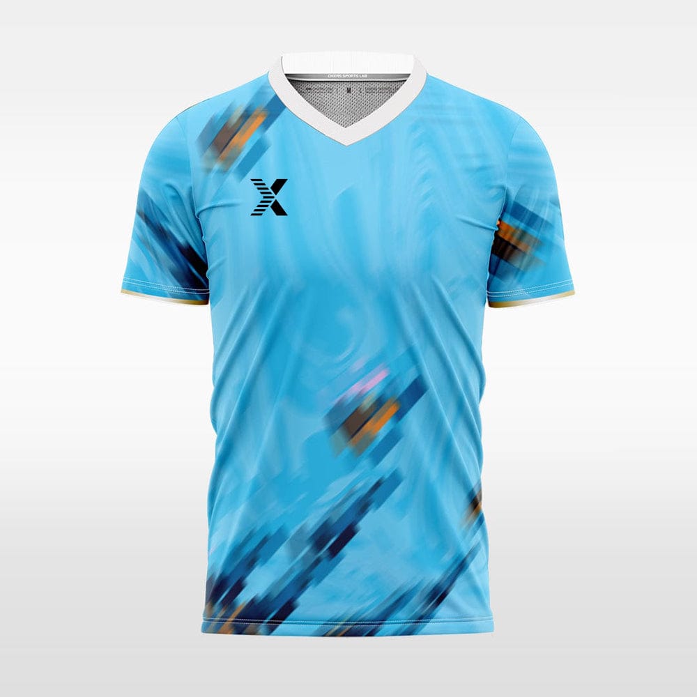 Cikers Sports Soccer Jersey Paintbrush- Customized Men's Sublimated Soccer Jersey