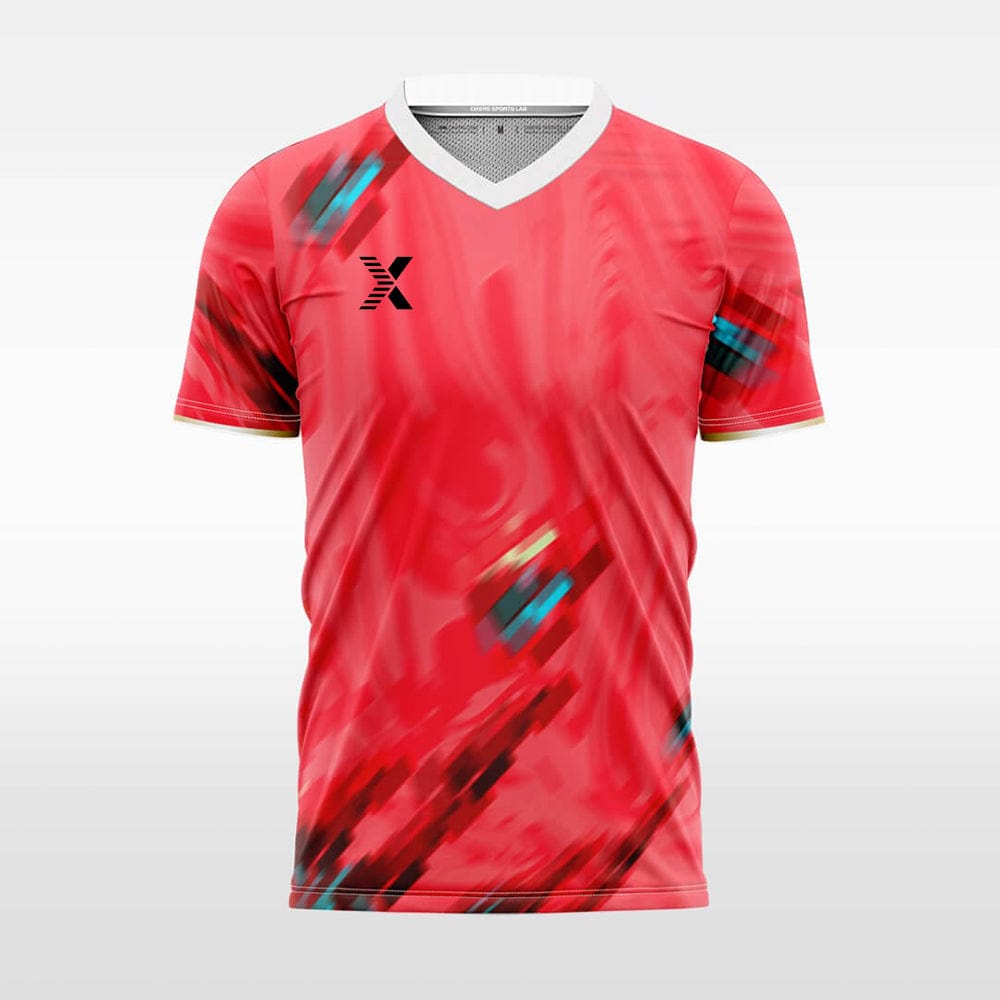 Cikers Sports Soccer Jersey Paintbrush- Customized Men's Sublimated Soccer Jersey