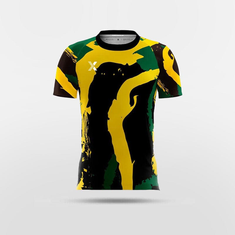 Cikers Sports Soccer Jersey Pop Camouflage 1 - Customized Kid's Sublimated Soccer Jersey