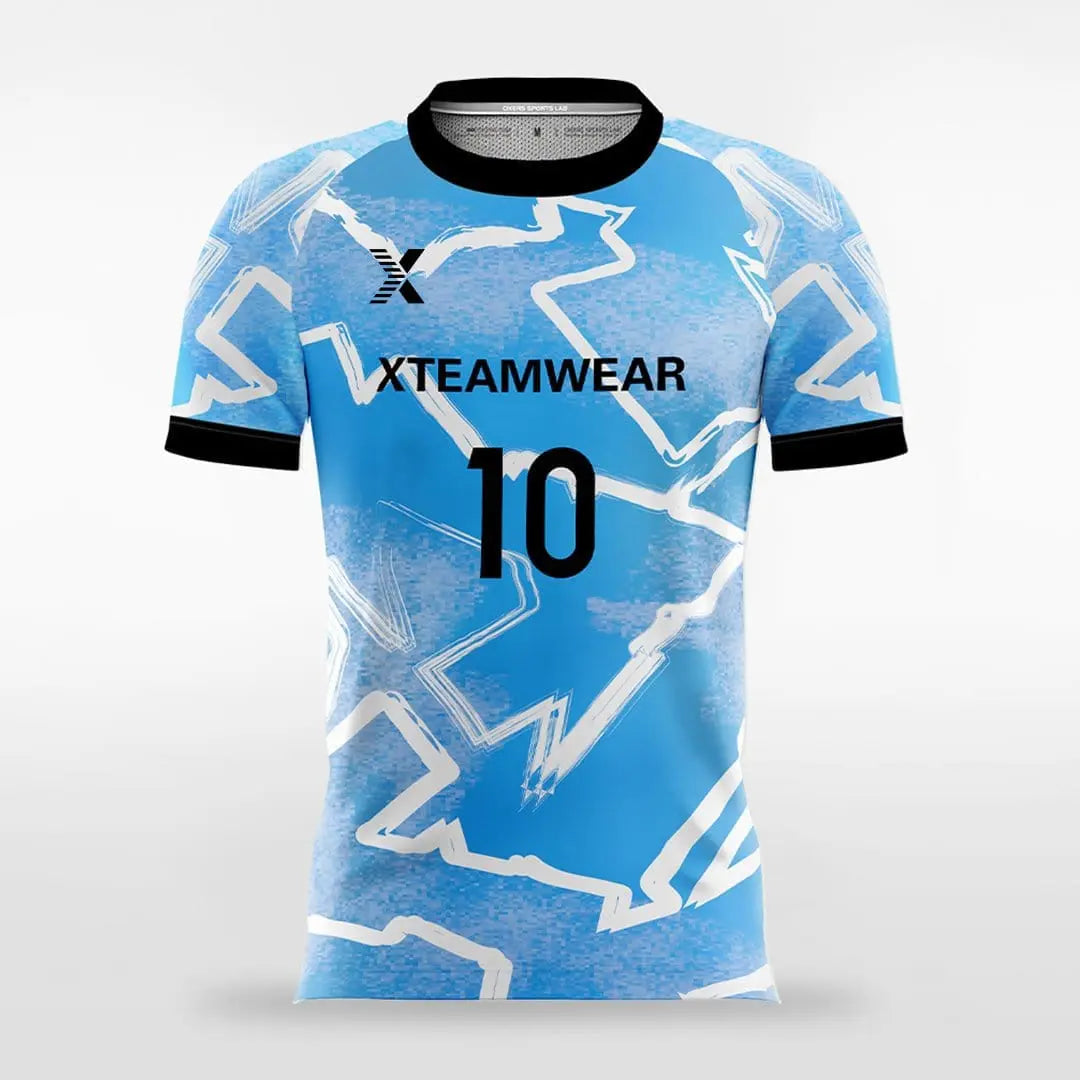 Cikers Sports Soccer Jersey Pop Camouflage 4 - Customized Men's Sublimated Soccer Jersey