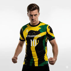 Cikers Sports Soccer Jersey Pop Camouflage1 - Customized Men's Sublimated Soccer Jersey