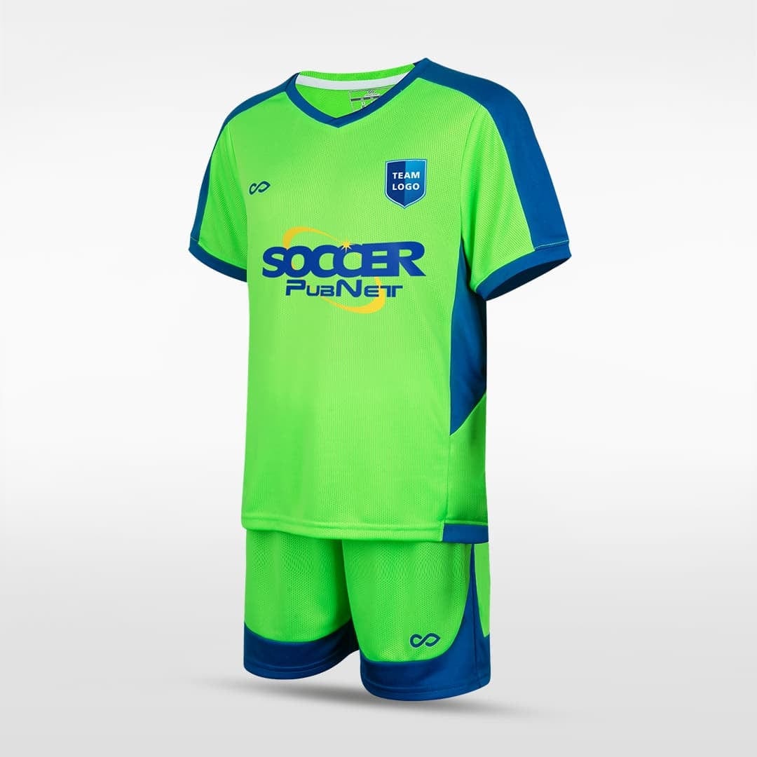 Cikers Sports Soccer Jersey Pure - Kid's Soccer Kit Style 4