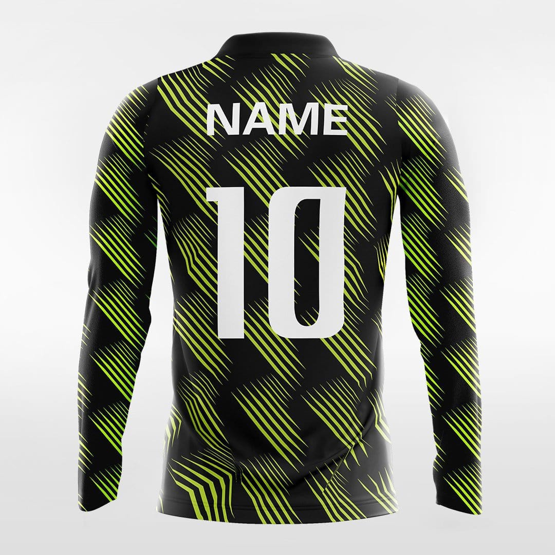 Cikers Sports Soccer Jersey Retro Ⅱ - Customized Kids Sublimated Long Sleeve Soccer Jersey