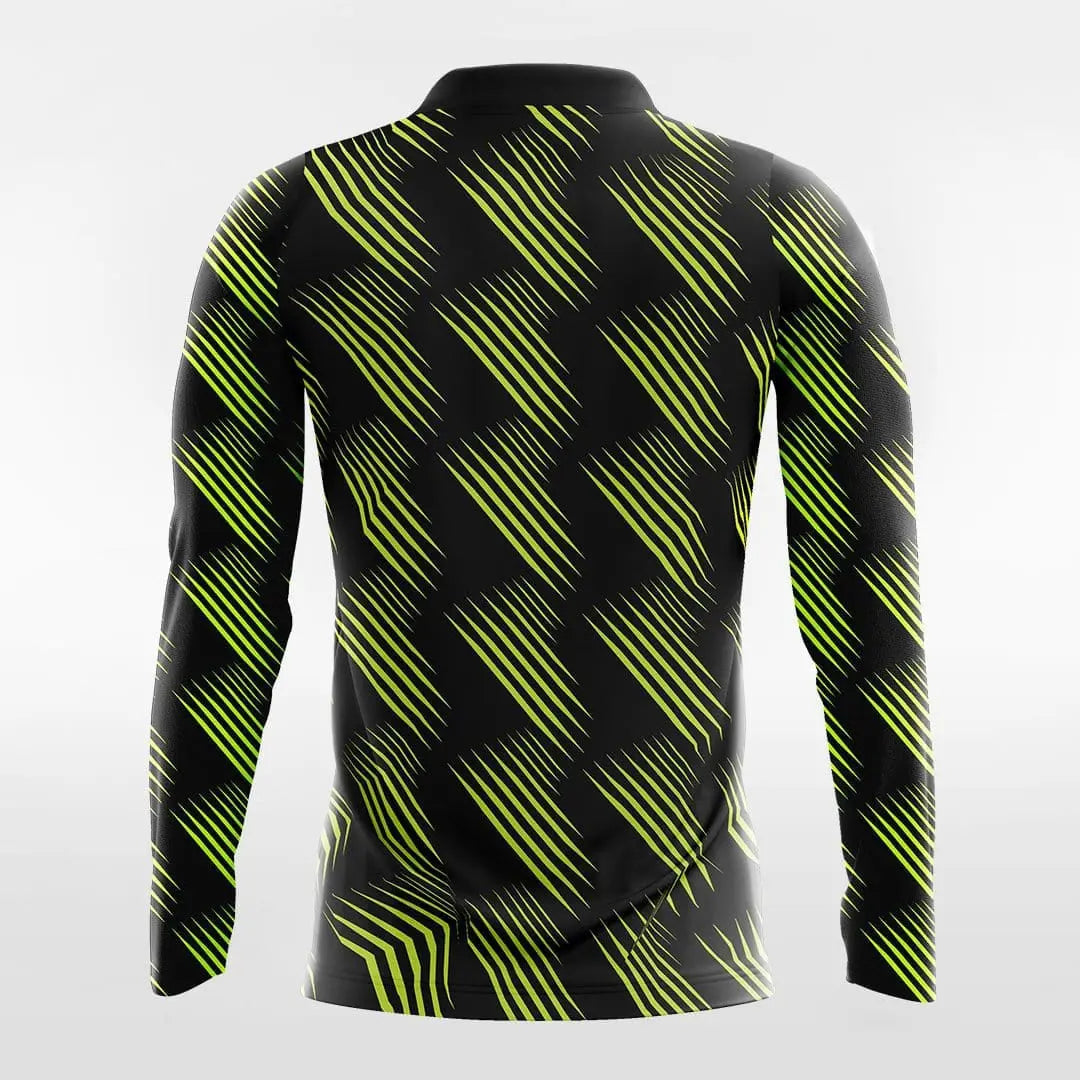 Cikers Sports Soccer Jersey Retro Ⅱ - Customized Men's Sublimated Long Sleeve Soccer Jersey